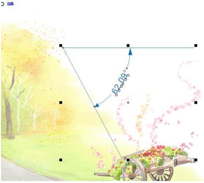 用coreldraw画半圆怎么画教程视频,cdr平面设计教程绘制边框图形