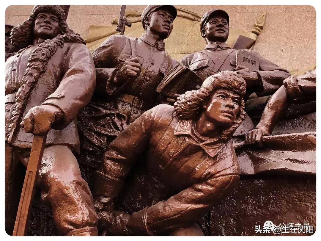 沈阳中山广场雕塑是谁建的,沈阳中山广场周围建筑群