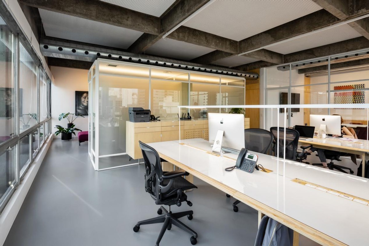 开放式办公空间布局,创意开放式办公设计