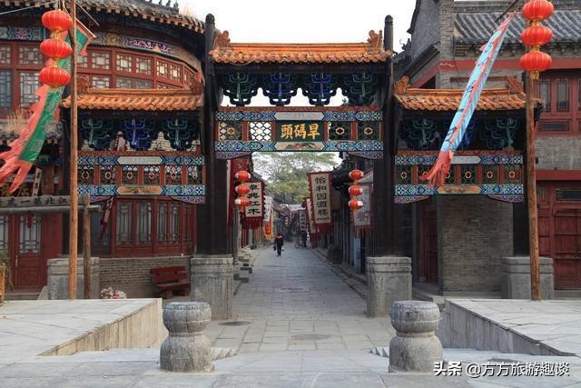 淄博古街古村落,淄博老颜神古街