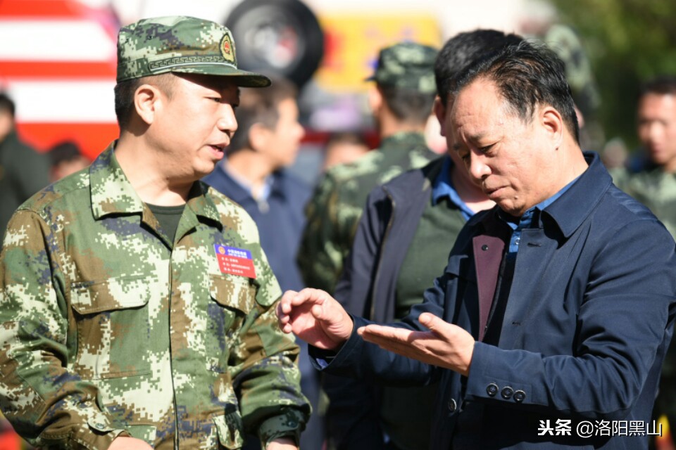 宜章县消防演习,宜阳县消防救援大队