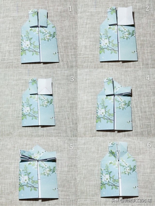 好看的折纸信封怎么折,手工折纸教程折信封