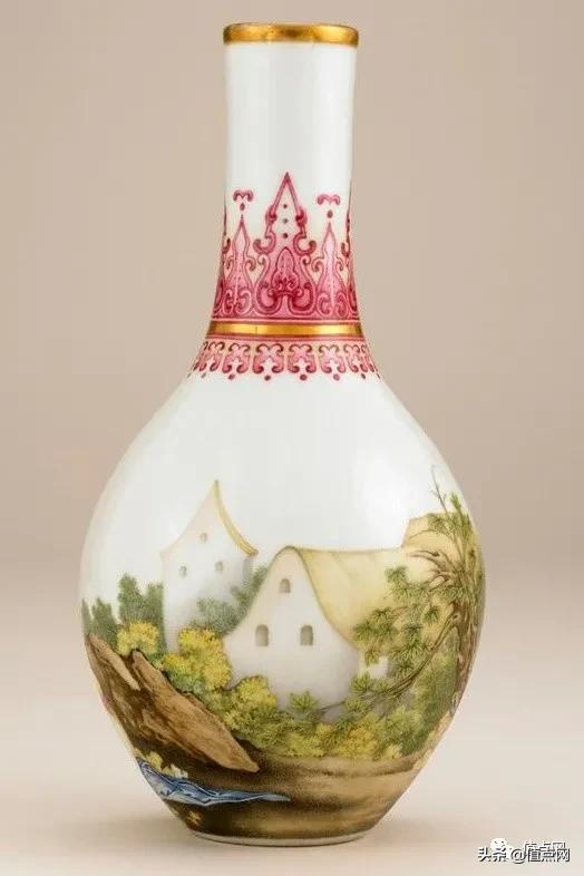 乾隆御制珐琅彩碗拍卖了780万港元,乾隆洋彩观音瓶伦敦拍卖