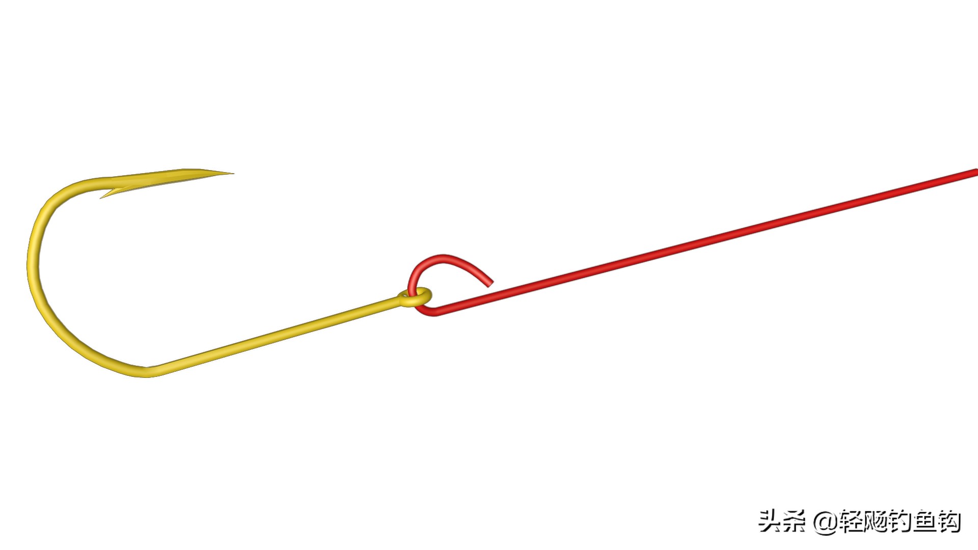 管付钩正确绑法图解,管付式绑钩方法图解