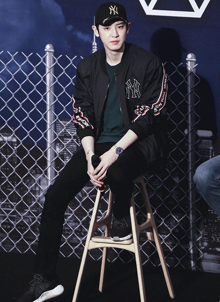 朴灿烈穿万斯,朴灿烈厚衣服