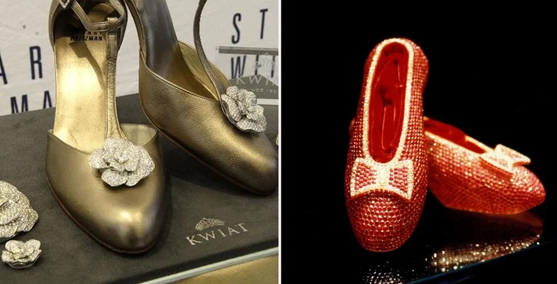 十双超级奢华的珠宝女鞋，一双能换一套房，出门你得雇保镖