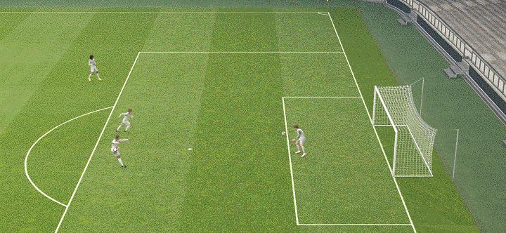 运动战中怎么精准射门,运动战中射门脚法教学