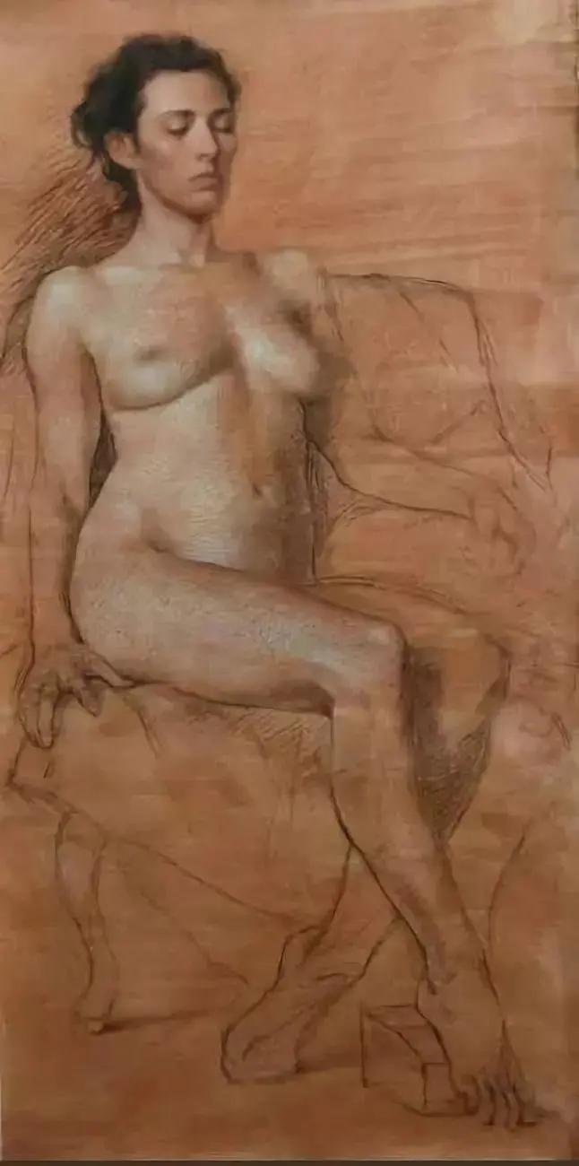 素描画得最好的画家,画家画的各种素描与画像太像了