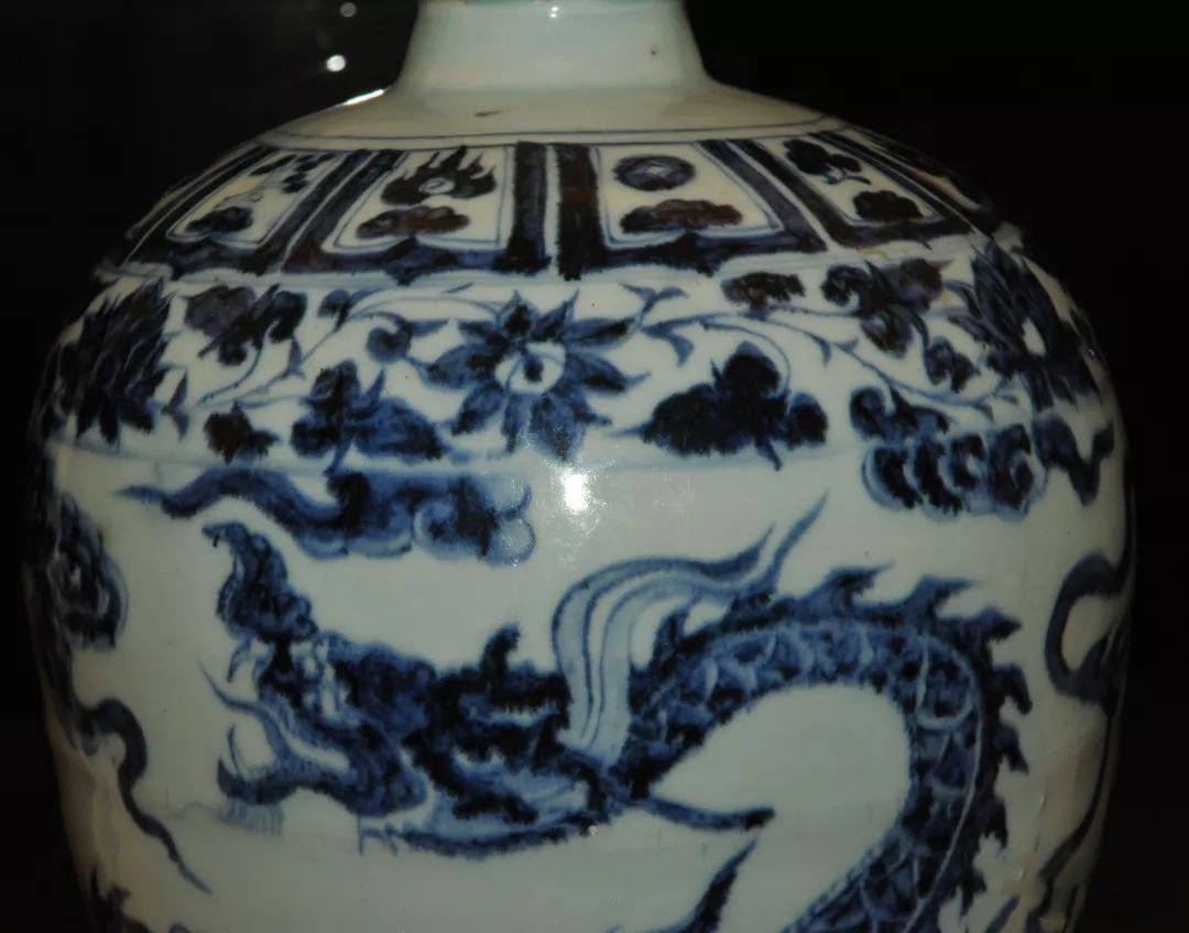 元青花青花特征,元代青花釉里红瓷器鉴定视频