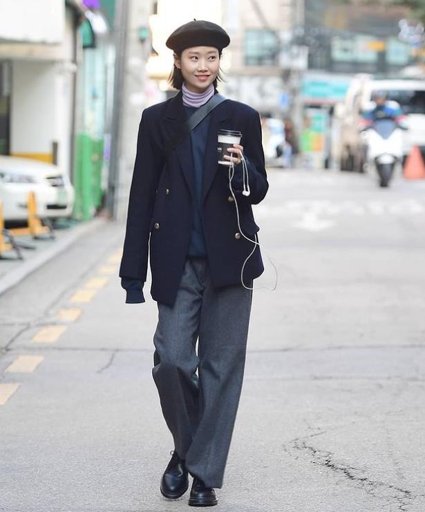 好看的韩国小姐姐穿衣搭配,韩国小姐姐时尚潮流穿搭