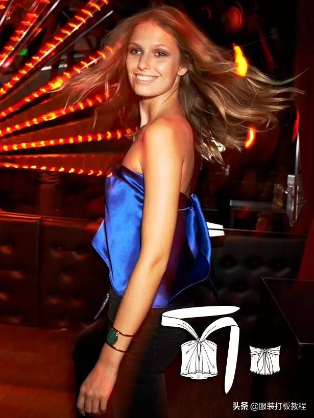 时装设计图手绘教程,服装制版图案大全