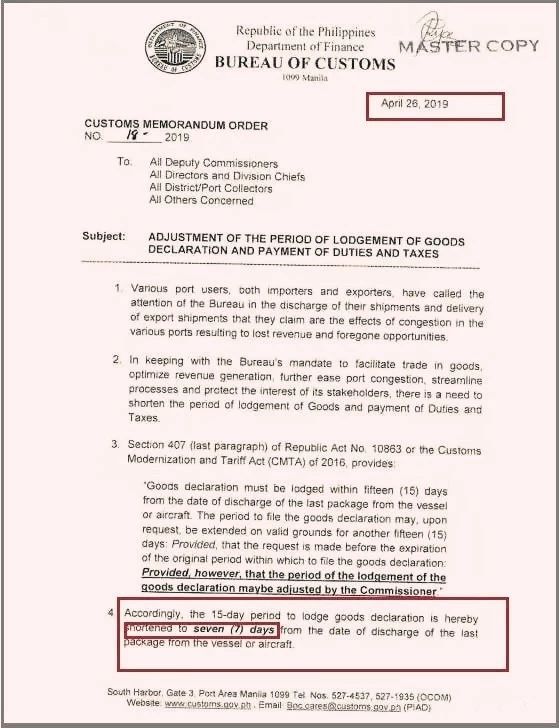 紧急提醒！因港口拥堵！海关要求7天内必须清关！