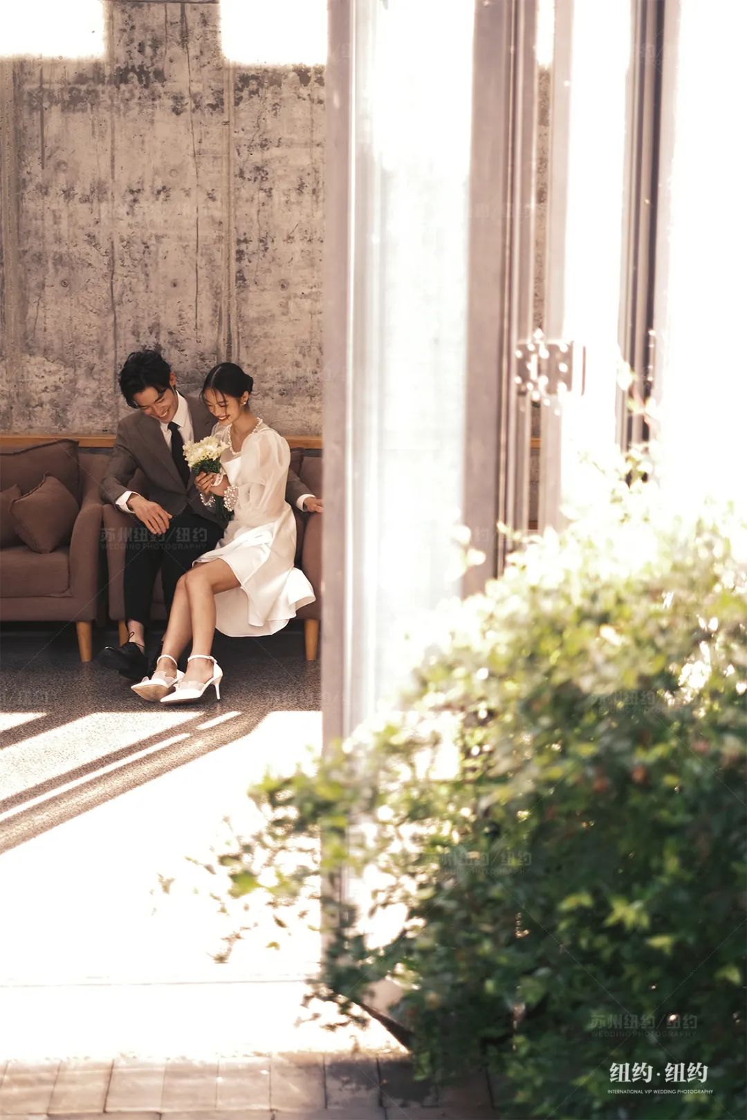 工业风婚纱照,极简冷淡风婚纱照