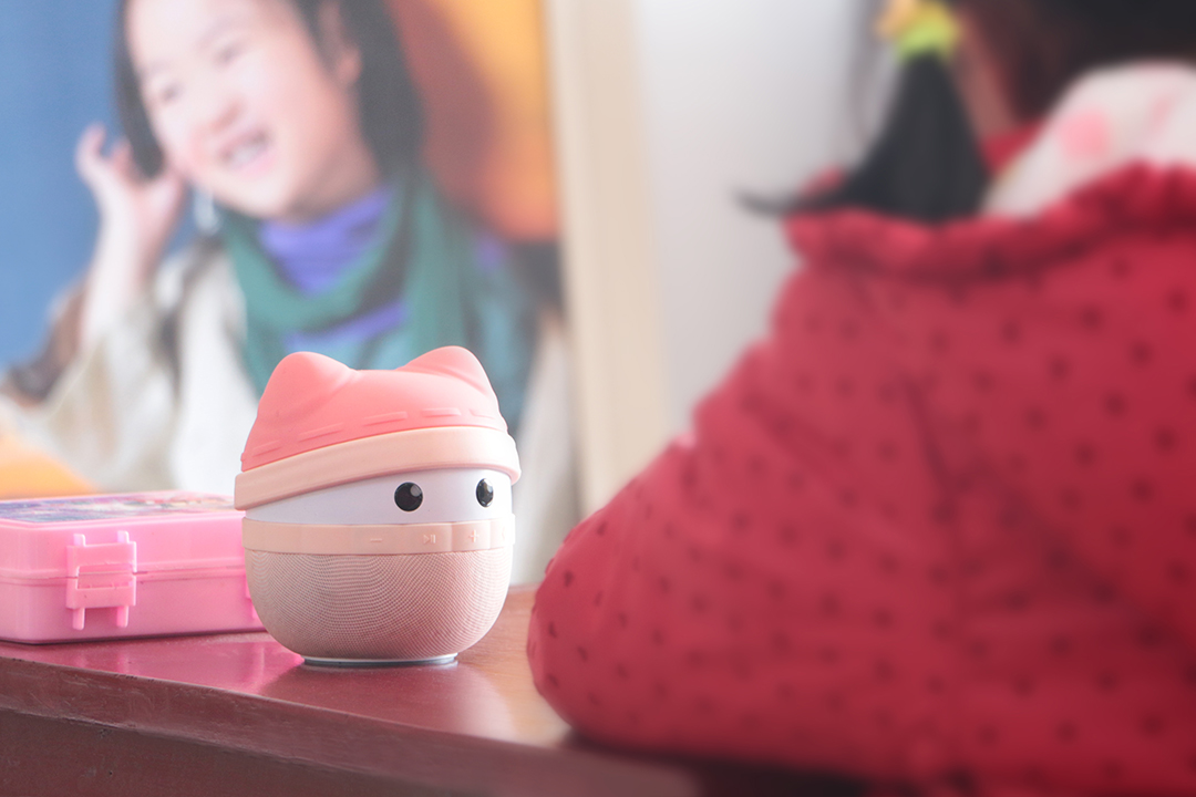 让孩子从小就听好声音，阿希莫双子猫儿童智能音箱
