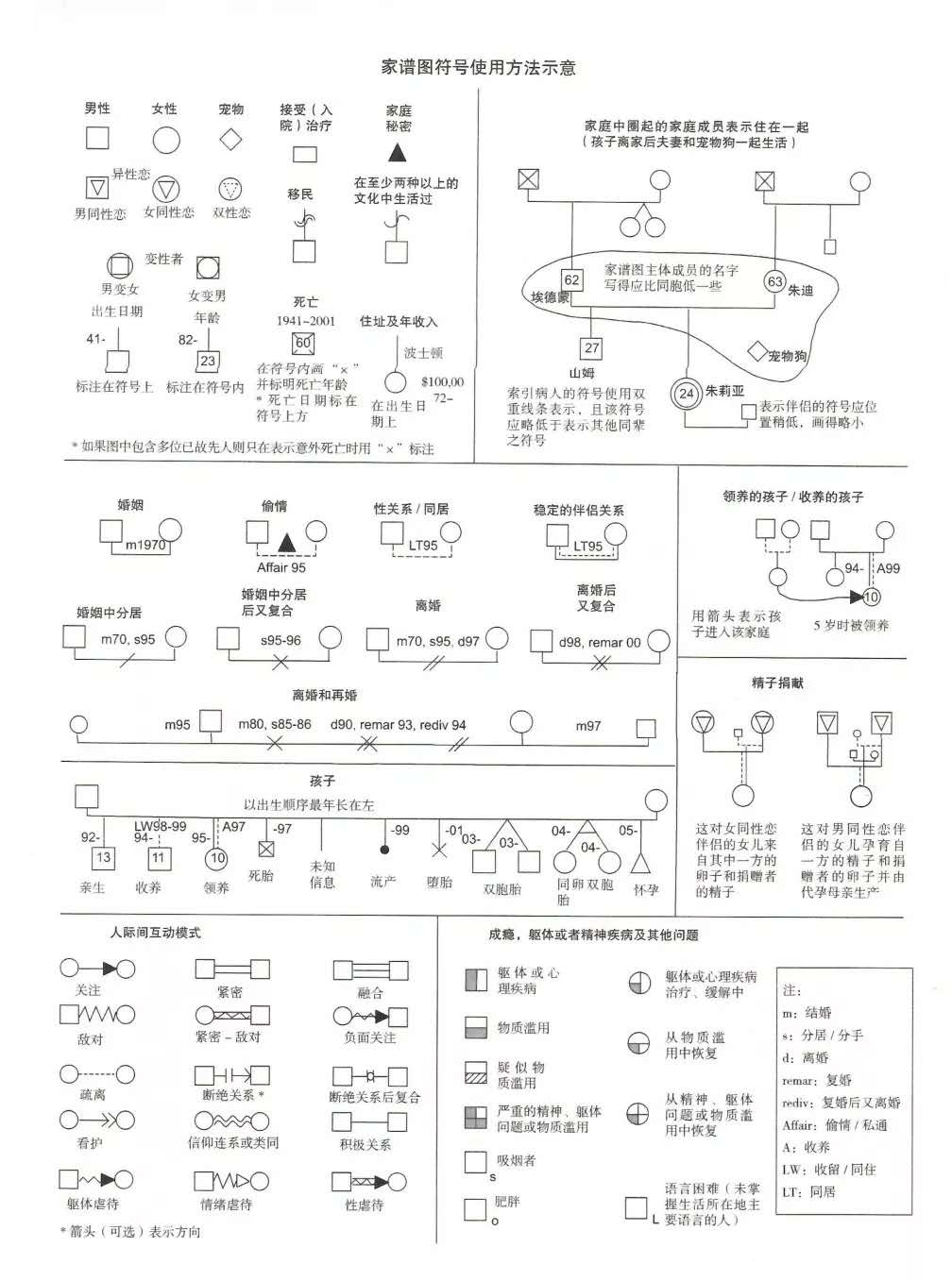 简易创意家谱,制作简易家谱