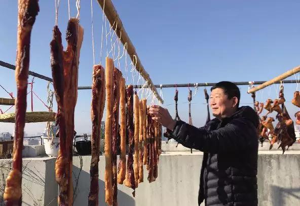 温州酱油肉晒起来购买,温州人晒的酱油肉