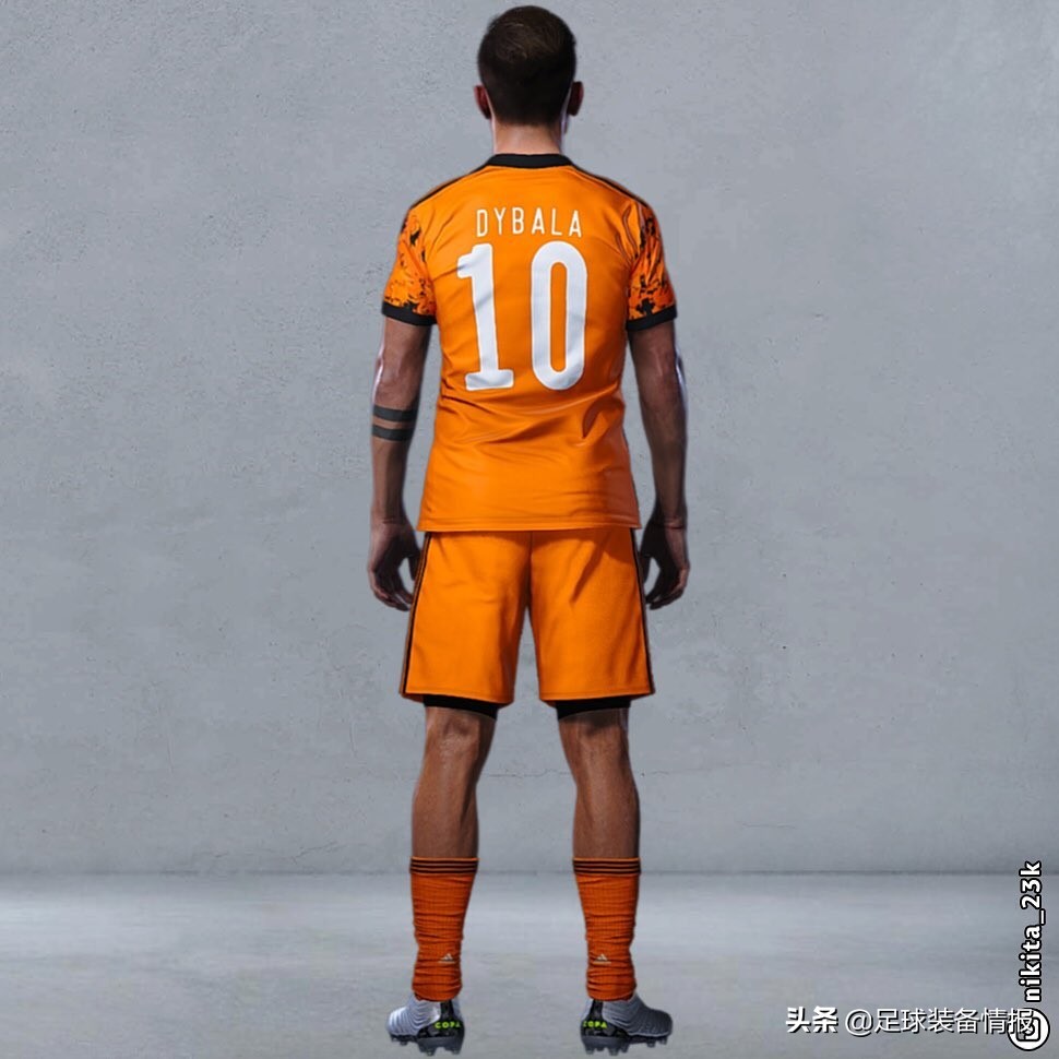 c罗穿20-21尤文图斯客场球衣,尤文图斯20-21第二客场