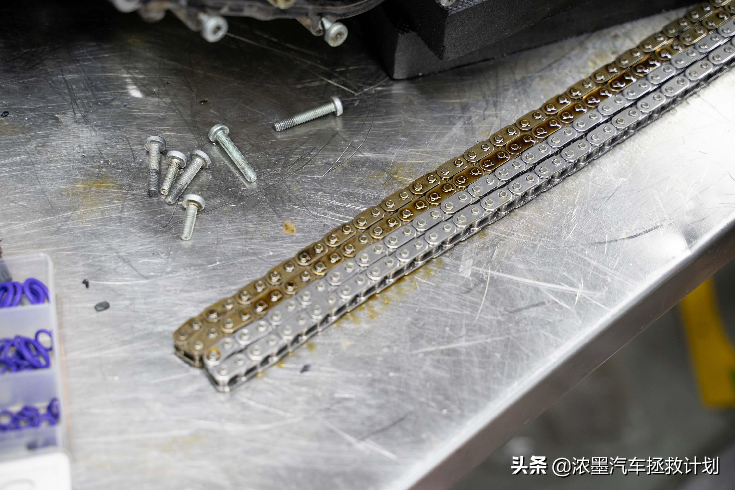 奥迪a6发动机大修全过程,翻新奥迪a6大修发动机