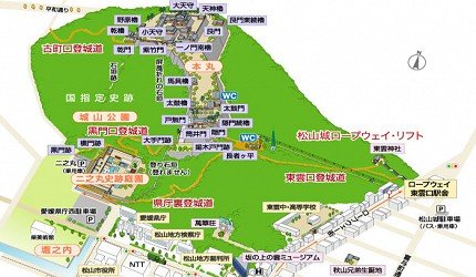 日本百大名城,日本四大必去景点