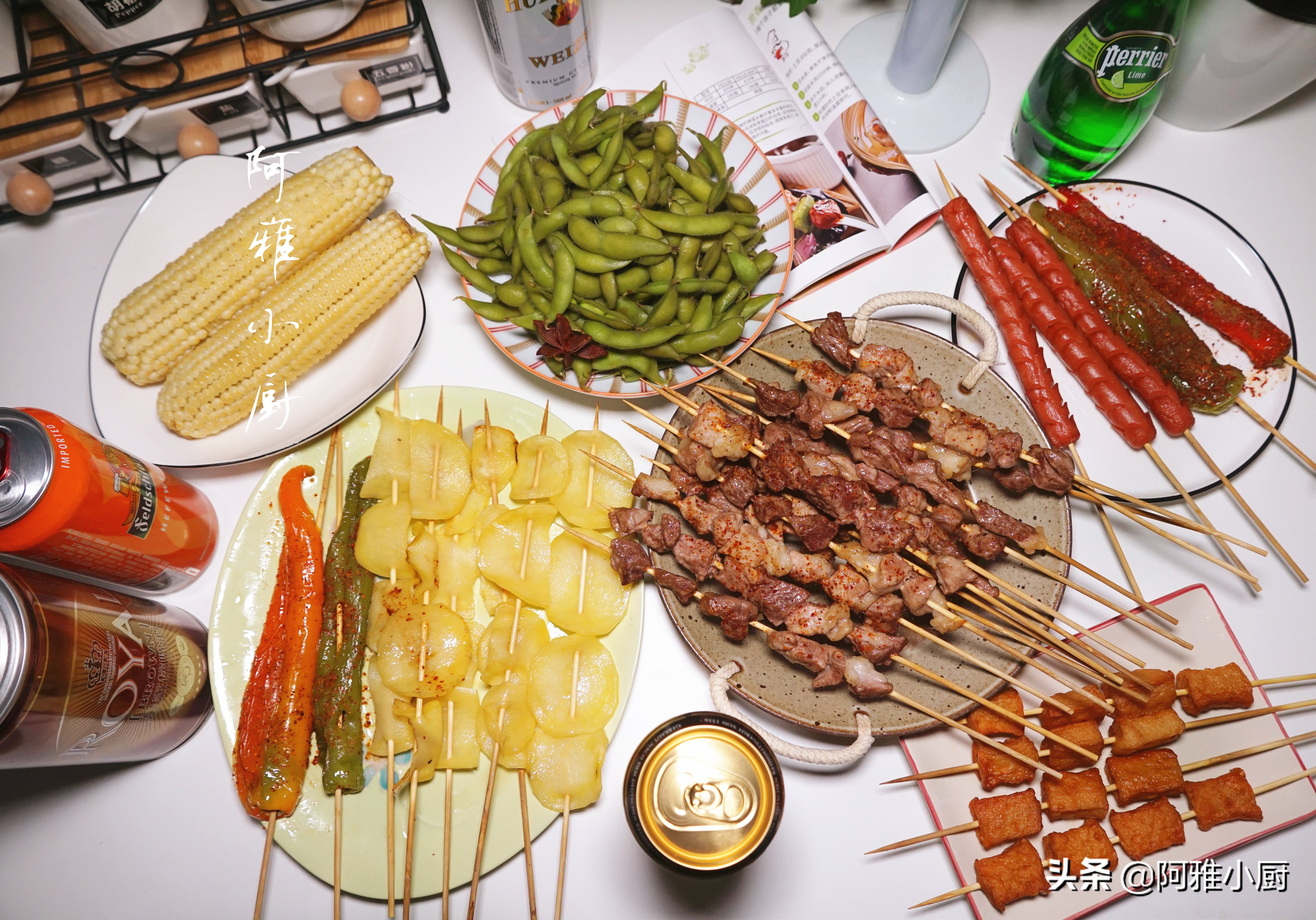 在家吃烧烤买什么食材最实惠,自家烧烤食材清单简单