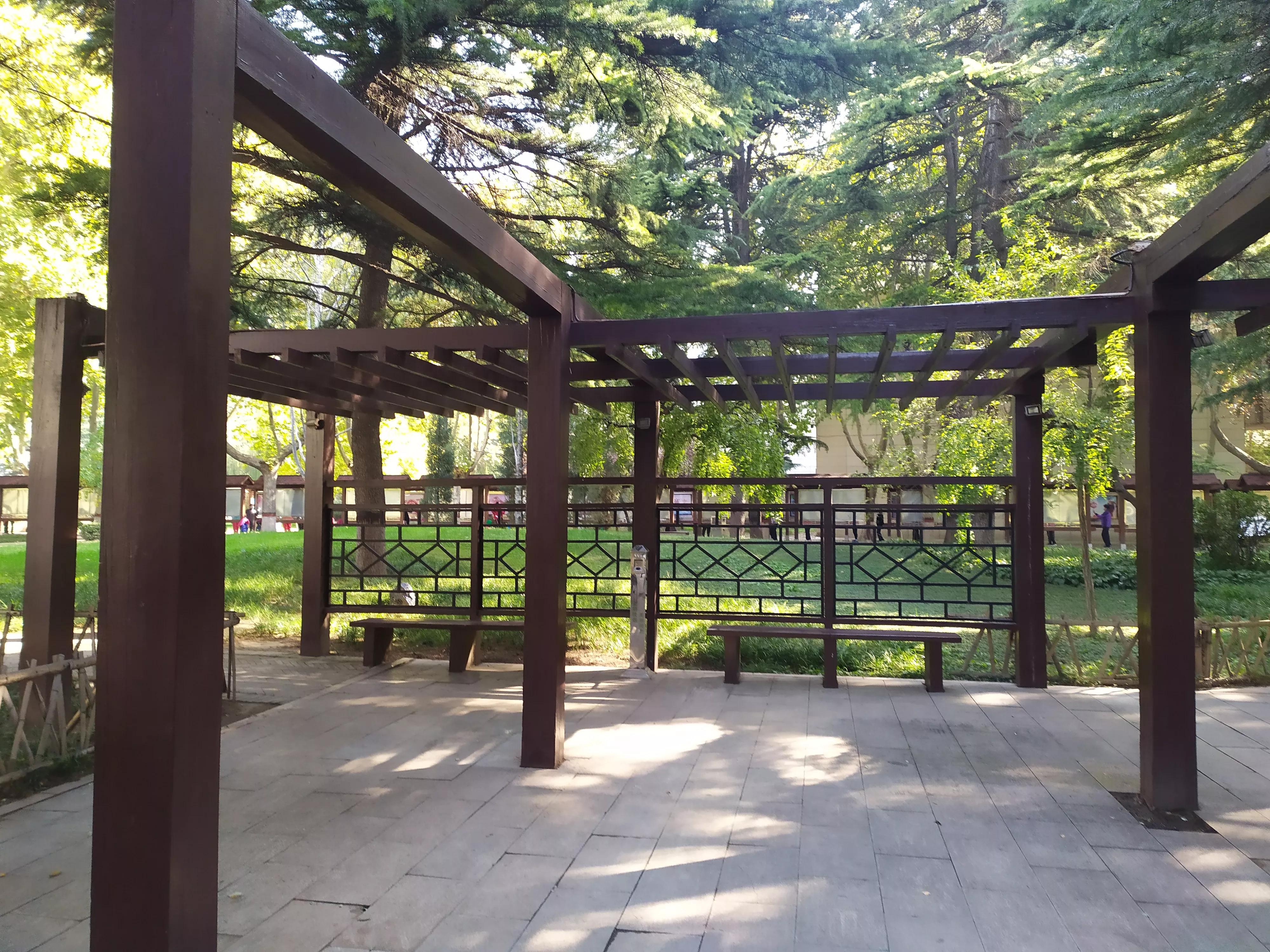 裕西公园秋天的景色,裕西公园的特色