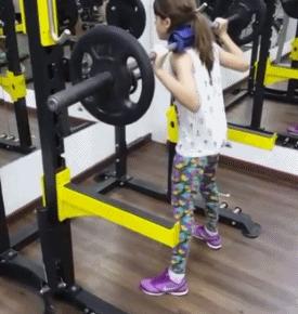 14岁的女生能练成什么样子？