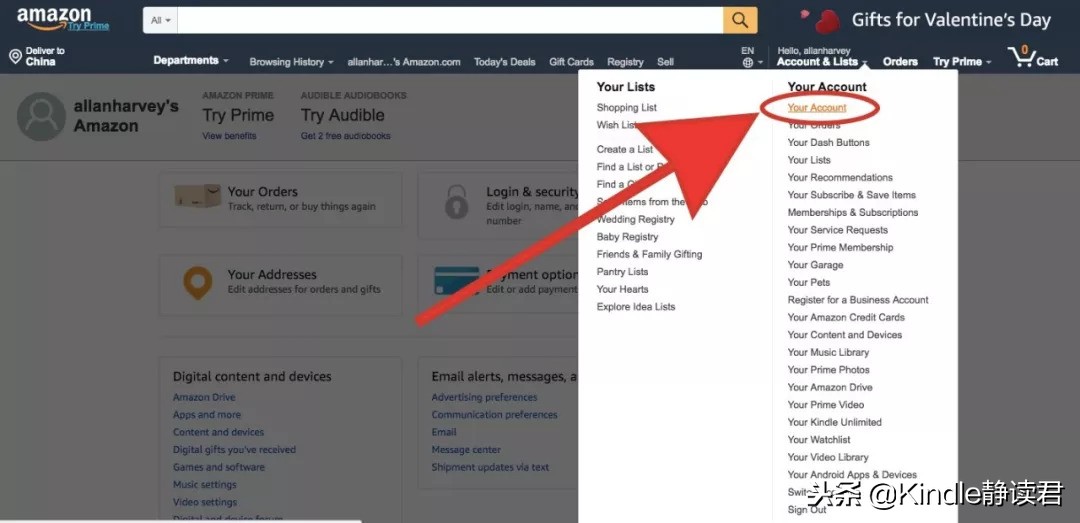 如何在美亚购买Kindle原版电子书?