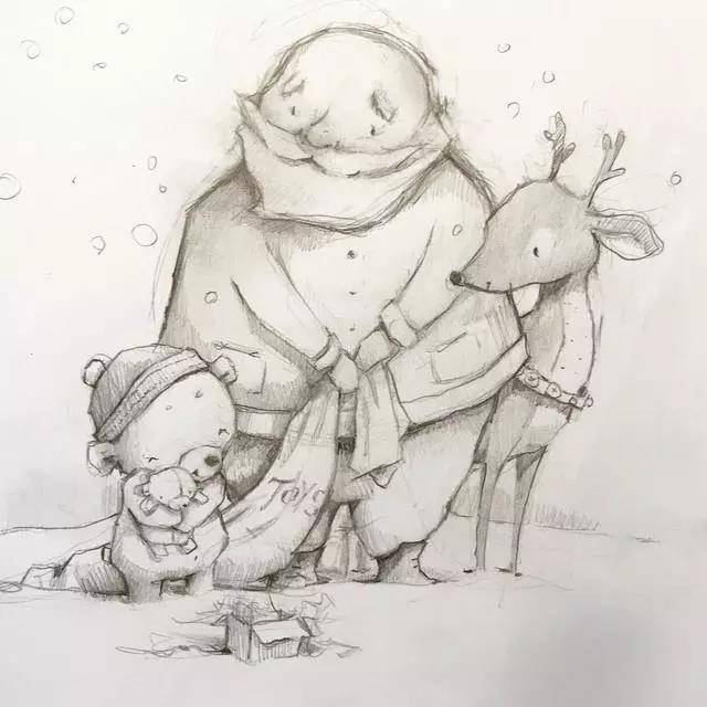 有趣的铅笔拓印画,特别有创意的铅笔