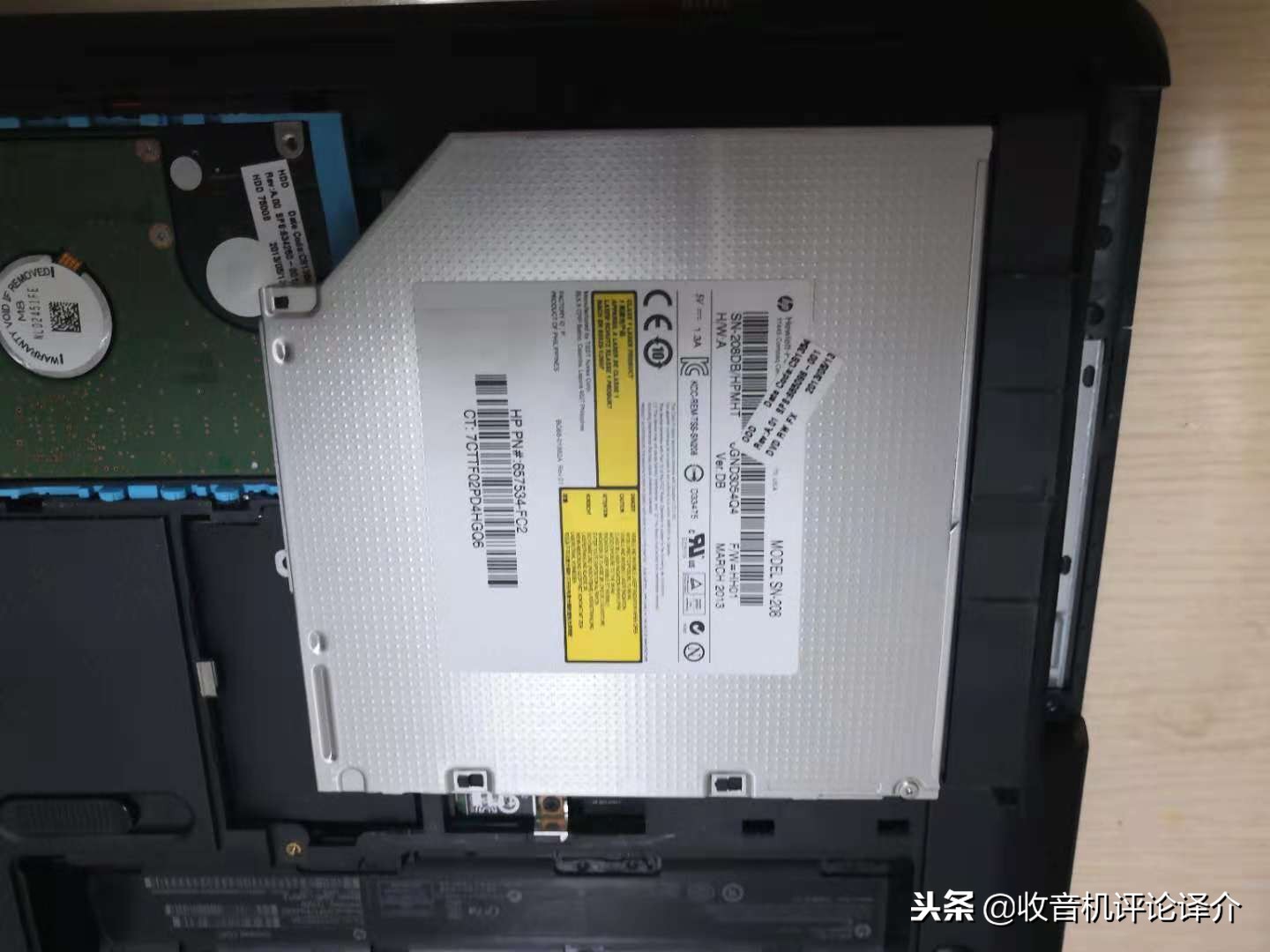 康柏cq45-m02tx拆机,惠普cq45支持m2固态硬盘