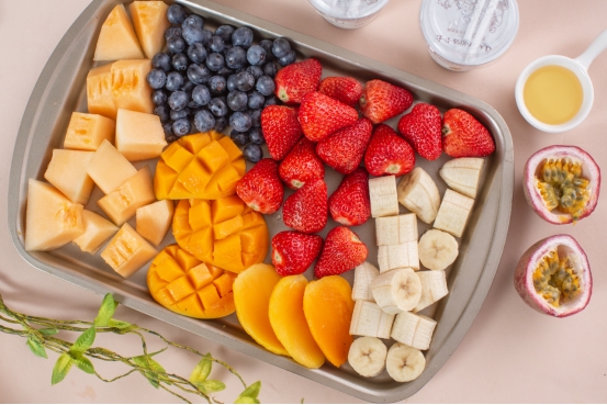 自制低卡水果冰淇淋测评,抖音上最简单的冰淇淋做法