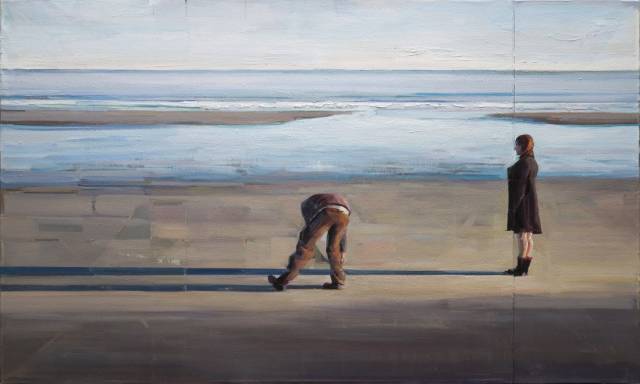 画家纯手绘油画,现实主义人物油画作品欣赏