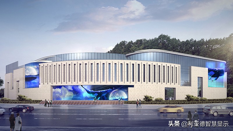 裸眼3dled高清全彩显示屏,最爆火的裸眼3d显示屏