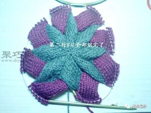 简单的老年人毛线帽子织法教程,钩针圆形镂空帽子花样图解