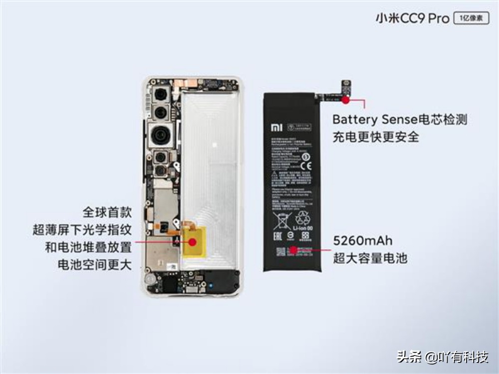 购买的小米cc9pro拆解,小米cc9pro拆解教学