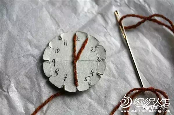 不用钩针怎么编泡芙花,不用钩针做毛线泡芙