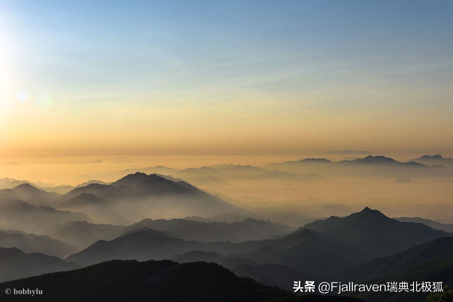 北京周边最高山看日出,看日出云海北京好去处