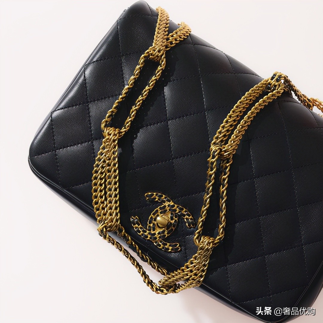 chanel包2018朋克,chanel2018秋冬手风琴单肩包