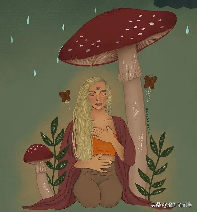 ins瑜伽漫画图片,瑜伽小人唯美漫画