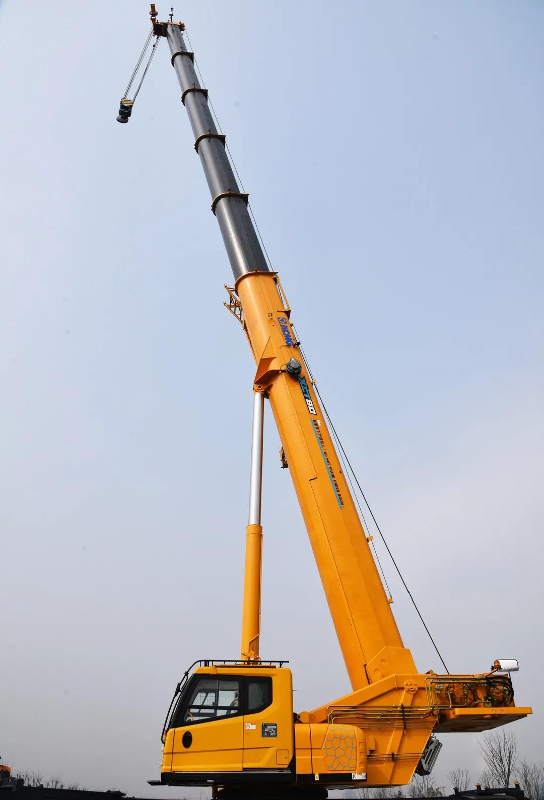 80吨吊车吊装作业视频,最强的80吨吊车