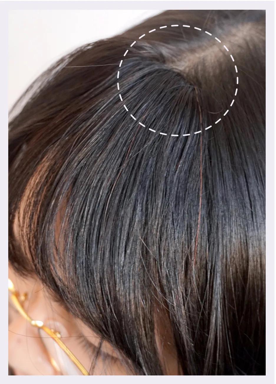 鞠婧祎的头发怎么变那么厚的,鞠婧祎贴头皮中分