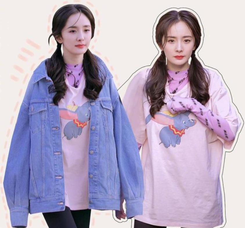 带货女王杨幂的百变减龄穿搭,杨幂的穿搭称得上教科书范本