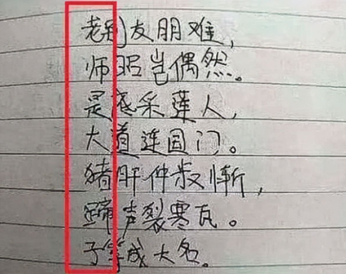 小学生奇葩检讨书,小学生检讨书藏头诗