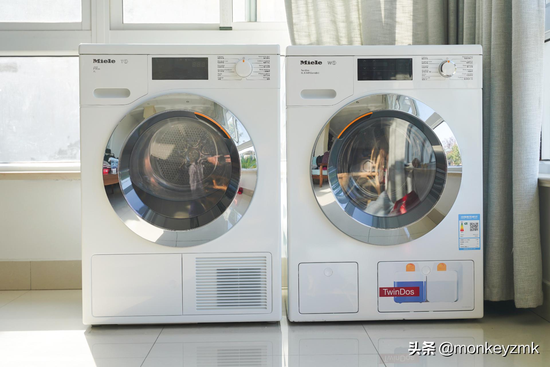 美诺洗烘一体洗衣机,高端洗衣机洗烘套装推荐