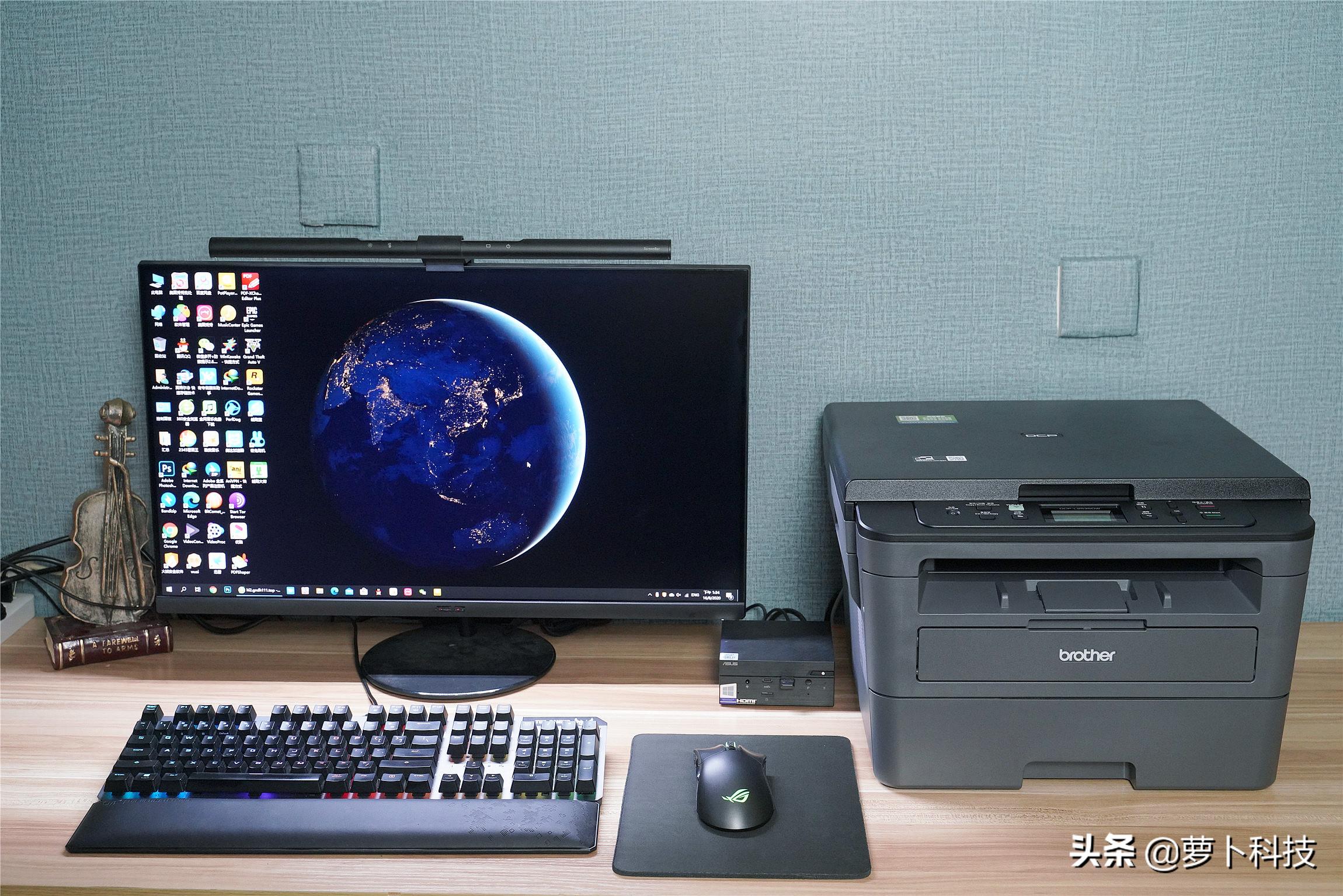 无线办公省钱利器，兄弟DCP-L2535DW黑白激光一体机