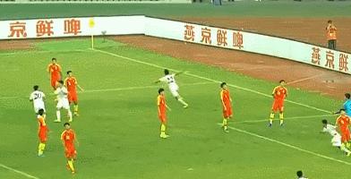 又一C罗小迷弟？国奥队长解围太温柔，朝鲜破门模仿C罗霸气庆祝