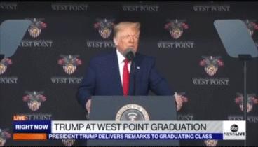 西点军校演讲特朗普,西点军校美国上将励志演讲