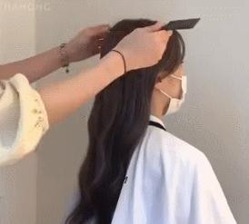 扁塌稀疏头发怎么变蓬松,头发贴头顶塌怎么扎