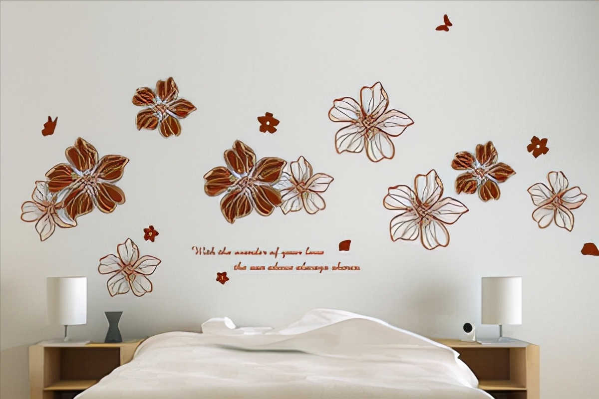 墙画贴哪个位置好,墙体贴画怎么贴才平整