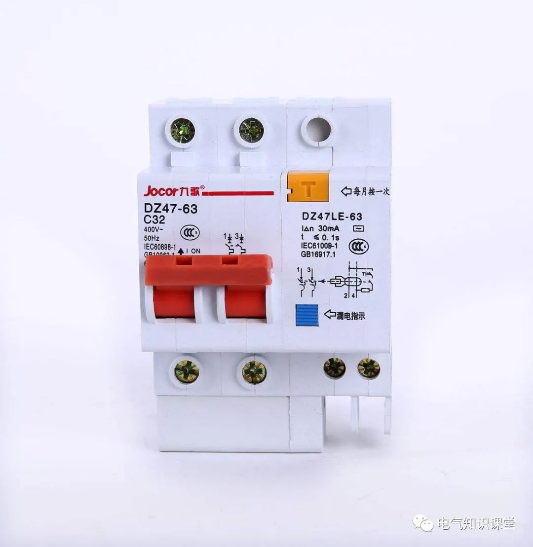 空气开关c字和d字开头的区别,正泰空气开关c型和d型的区别