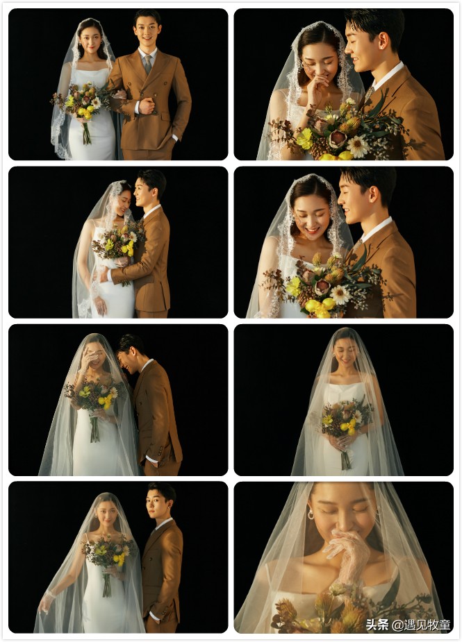 9组室内婚纱照风格,9组婚纱照风格你最喜欢哪一组
